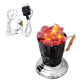 ذغال افروز مدل شعله BZ مخروطی شکل بزرگ (با کلید روشن و خاموش کن )